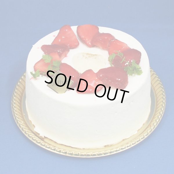 画像1: 【Decoration Cake Selection】デコレーションシフォンケーキ（イチゴ） (1)