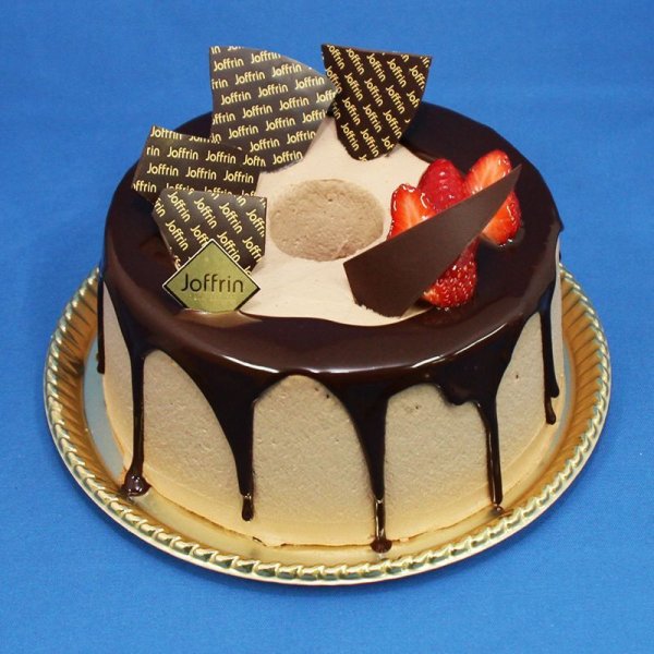 画像1: 【Decoration Cake Selection】デコレーションシフォンケーキ（チョコ） (1)