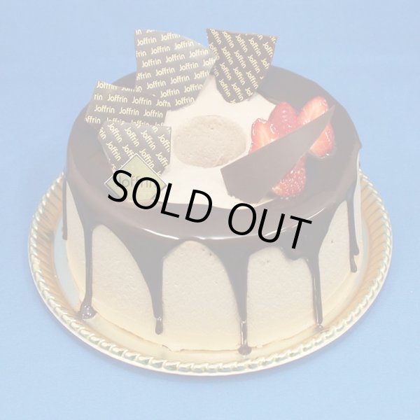 画像1: 【Decoration Cake Selection】デコレーションシフォンケーキ（チョコ） (1)